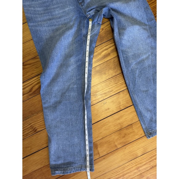 Lot Of 2 Duluth Trading Flex Ballroom Jeans Mens 36x30 Blue Denim Relaxed Fit - Picture 6 of 15